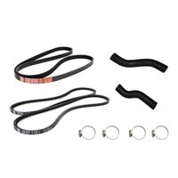 Gates radiator hose & fan belt kit for Toyota Landcruiser 100 Series 4.2 1HD-FTE 2002-2007 GE4WDKIT-13