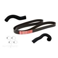 Gates radiator hose & fan belt kit for Nissan Navara D22 3.0 Diesel ZD30 2002-2008 GE4WDKIT-17