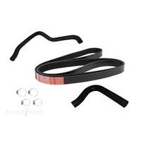 Gates radiator hose & fan belt kit for Mitsubishi Pajero NM NP 3.5 V6 6G74 2000-2004 GE4WDKIT-18