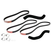 Gates radiator hose & fan belt kit for Toyota Landcruiser Prado 95 Series 3.4 V6 5VZ-FE 1996-2000 GE4WDKIT-6