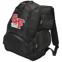 G-Force Backpack Gear Bag G-FORCE Racing GF Black 8 Compartments Pockets/Sleeves Adjustable Shoulder Straps Each