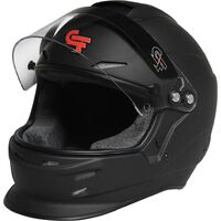 G-Force Helmet Nova Full Face Adjustable Liner Matte Black Snell SA2020 Large Each