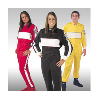 G-Force GF105 Driving Suit One-Piece Single Layer Fire Retardant Cotton Small Blue SFI-3.2A/1
