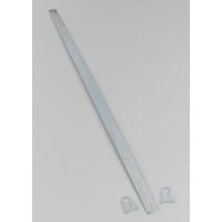 G-Force Window Net Mounting Kit Flat Bar Mounting Tabs Steel 35 In.