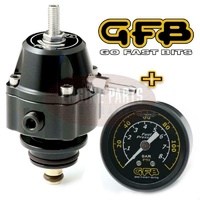 GFB FX-S Fuel Pressure Regulator for Ford BA BF FG XR6 Turbo Barra 4.0L + Gauge GFB5730-GFB8051
