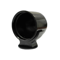 Autotecnica Billet Aluminium Single Gauge Holder Cup Pod 52mm 60mm Black GP8B