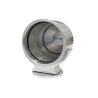 Autotecnica Billet Aluminium Single Gauge Holder Cup / Pod Silver 52mm 60mm GP9S