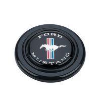 Grant Black Horn Button Suit Signature Series Steering Wheels With Ford Mustang Logo