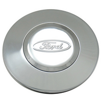 Grant Polished Billet Horn Button Suit Banjo Steering Wheels With Ford Oval Logo