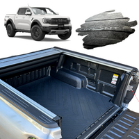 Grunt 4x4 Heavy Duty Moulded Rubber Ute Cargo Mat Next Gen Ford Ranger Raptor With Spray In Liner