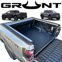 Grunt 4x4 Heavy Duty Moulded Rubber Ute Cargo Mat Next Gen Ford Ranger Raptor With Tub Liner