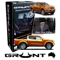 Grunt 4x4 premium neoprene rear seat cover for Nissan Navara D23 NP300