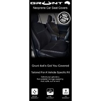 Grunt 4x4 Neoprene Rear Seat Covers to suit VW Amarok NF 2023 on