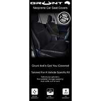 Grunt 4x4 Neoprene Rear Seat Covers to suit VW Amarok NF 2023 on