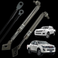 Grunt 4x4 tailgate up/down strut assist system stainless steel  for Isuzu D-Max 2012-2020 GUDS-DMAXSS