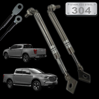 Grunt 4x4 Tailgate Stainless Steel Easy Down Strut System for Mazda BT50 BT-50 2020-23