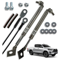 Grunt 4x4 tailgate strut assist system for Toyota Hilux 2015-2021 Including Rouge (Single Handle) GUDS-TH15SR5SS