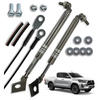 Grunt 4x4 tailgate strut assist system for Toyota Hilux 2015-2023 Including Rouge (Single Handle) GUDS-TH21SR5SS