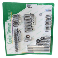 Gardener-Westcott Chrome Hex Engine Dress Up Kit Suit SB Chrysler With Headers & Pentastar Logo