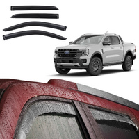 Grunt 4x4 Window Visor Weather Sheild for Ford Next Gen Ranger & Raptor RA