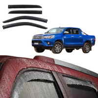 Grunt 4x4 Window Visor Weather Sheild for Toyota Hilux 2015 - 2023