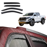 Grunt 4x4 Window Visor Weather Sheild for Toyota Hilux 2024 +