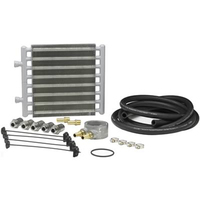 Hayden Fluid Cooler Engine Tube Fin Natural 10 in. x 12.25 in. x 0.75 in. 3/8 in. Inlet Outlet Each