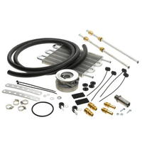 Hayden Fluid Cooler Engine Tube and Fin Natural 7.5 in. x 12.5 in. x 0.75 in. 1/2 in. Inlet Outlet Each