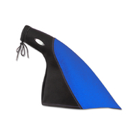 Autotecnica Universal Genuine Leather Handbrake Lever Cover Blue/Black HBC2B