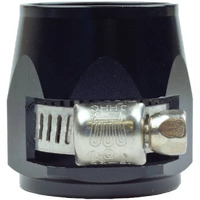 High Energy Hex Hose Finisher 52.4mm ID Black AN30 Clamp HE150-30BLK
