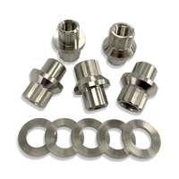 Elite titanium wheel nuts with washers 1/2" Weld Aluma Star V Series