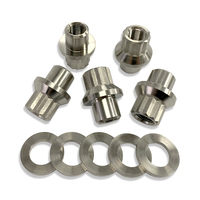Elite titanium wheel nuts with washers 7/16"  Weld Aluma Star V Series