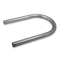 Hooker Mandrel U-Bend 2-1/8" Tube, 18 Gauge Mild Steel, 180° Bend