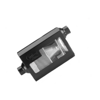 Hooker Aero Chamber Muffler 3" with Offset Inlet and Centre Outlet