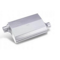Hooker Maximum Flow Muffler 3" Offset Inlet With 3" Center Outlet