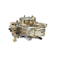 Holley Carburettor Street 390 CFM 4160 Model 4 Barrel Electric Gasoline Gold Dichromate Aluminum HL0-8007