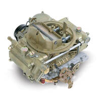 Holley Carburettor Street 600 CFM 4160 Model 4 Barrel Electric Gasoline Gold Dichromate Zinc HL0-80450