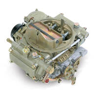 Holley Carburettor Street 600 CFM 4160 Model 4 Barrel Electric Gasoline Gold Dichromate Zinc HL0-80451