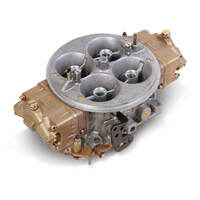Holley Carburettor Professional Race 1250 CFM 4500 Model 4 Barrel Gasoline Gold Dichromate Aluminum/Zinc HL0-80532-1