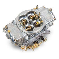 Holley Carburettor Gasoline 600 cfm Square Bore 4-Barrel Dual Inlet Silver HL0-80575S