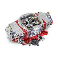 Holley Carburettor Professional Race 600 CFM 4150 Model 4 Barrel Gasoline Shiny Aluminum HL0-80801RDX