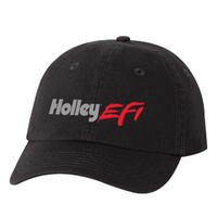 Holley Hat Black Youth Velcro HL10231HOL
