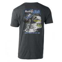 Holley T-Shirt for Ford Big Foot Charcoal Men's Medium HL10271-MDHOL