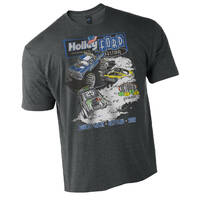 Holley T-Shirt for Ford Big Foot Charcoal Youth's Medium HL10275-MDHOL