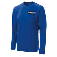 Holley T-Shirt Long Sleeve for Ford Fest Performance True Royal Men's Small HL10278-SMHOL