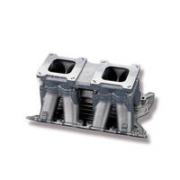 Weiand Intake Manifold Carb Hi-Ram 8.81/9.25 in. Height 2500-8000 RPM for Ford Cleveland Satin Each