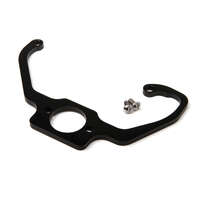Holley Bracket Fuel Pressure Regulator Aluminium Black Anodised HL20-120