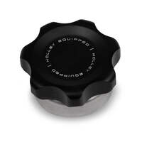 Holley Fill Cap Weld-On Billet Aluminium Black Anodised 1.950 in. Diameter Kit HL241-229
