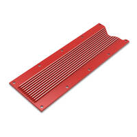 Holley Engine Valley Cover LS Cast Aluminium Red Finned Chevrolet HL241-259