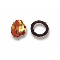 Holley Float Level Plugs Brass /Barry Grant Claw Carburetors Pair HL26-13